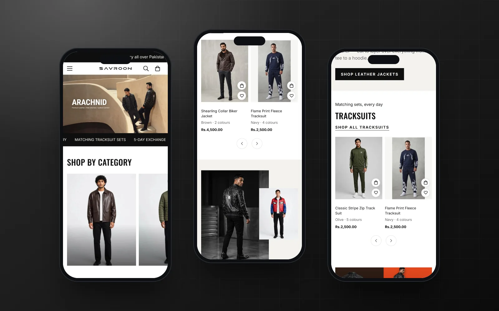 Savroon on mobile