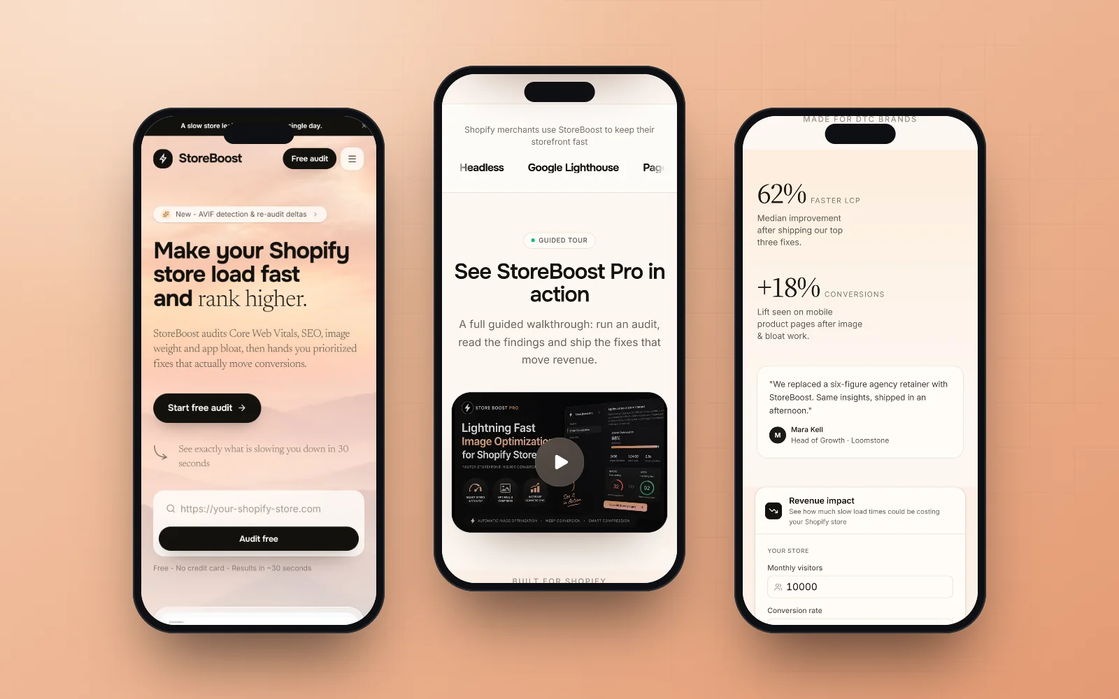 StoreBoost Pro on mobile
